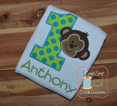 Zoo Animal Birthday Shirt/Onepiece