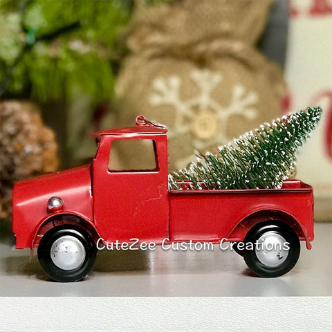 PRE-ORDER - Vintage Truck Christmas Ornament