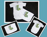 CUSTOM ORDER - Onesie & Burpcloth Set