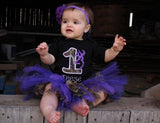 Hunting Princess First Birthday Onesie/Shirt (Short Sleeve)
