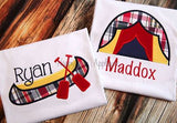 Camping Theme Onsies/Shirt (Short Sleeve)