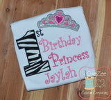 Princess Birthday Tutu/Onepiece/Shirt SET